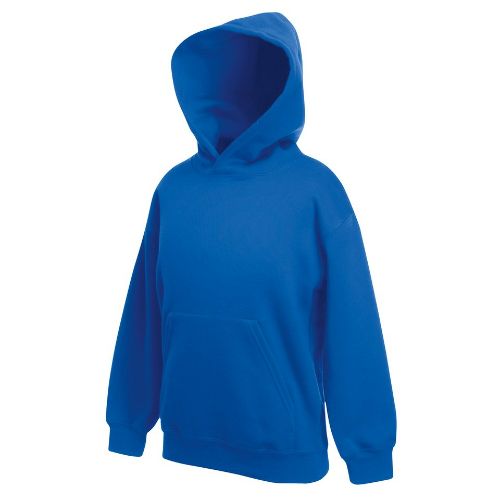 Fruit Of The Loom Kids Premium Hooded Sweatshirt Royal Blue